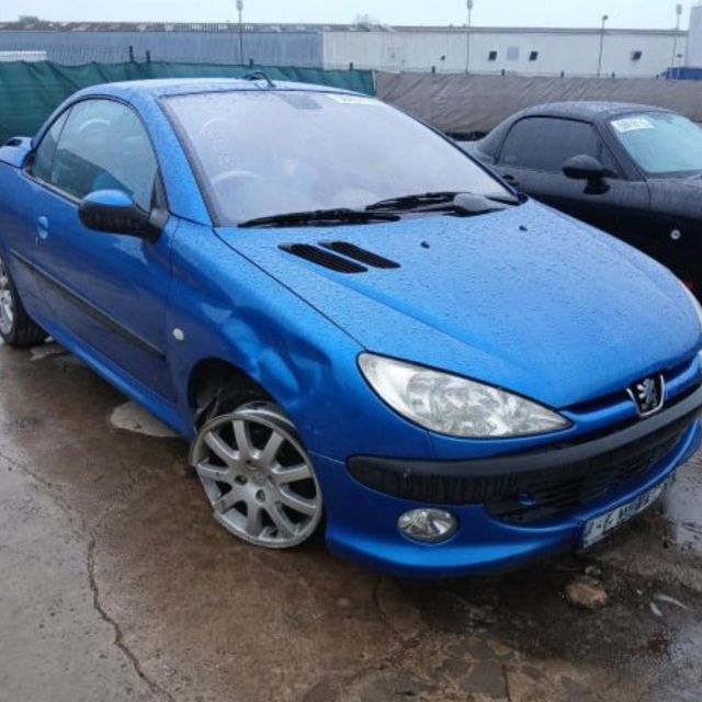 Blue Peugeot